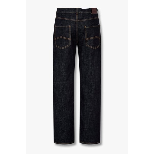 남성 슬림 핏 인디고 데님 팬츠 A415340003000