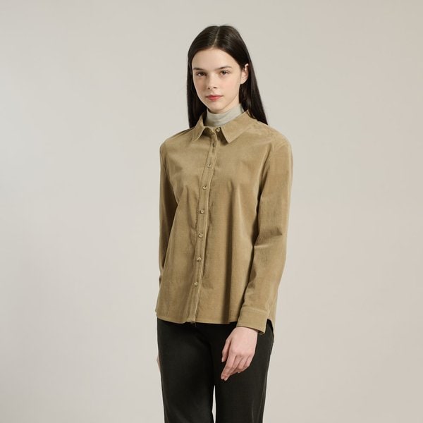 [여주점] 올앤선드리 코듀로이 블라우스 A5WAB410