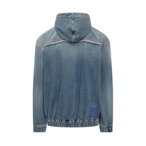 24SS 마르셀로 불론 자켓 CMYE01CS24DEN001 3400 INDIGO