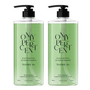 티트리 45 쿨 지성 샴푸 1000ml 1+1