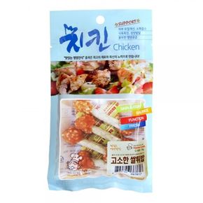 강아지 고소한 쌀튀밥 70g 1P 반려견 영양 스틱 간식 애견간식