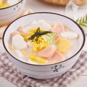 하트모양 3색 쌀 떡국떡 500g