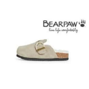 BEARPAW(베어파우) HILDA 여성 소가죽 양털 슬리퍼 (1891003OD-W)