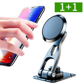 1+1 360도회전 거치대 차량용 대시보드 자석 핸드폰거치대