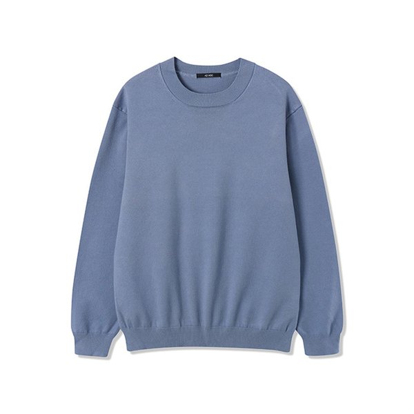 남성 모크넥 기본 스웨터 (SKY BLUE) (HAALK3A)