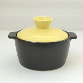 (옐로우)오븐락 칼라 내열 뚝배기 찜기 직화 하이라이트/냄비/도자기/찌개/요리용/뚝빼기/조리/주방/가정