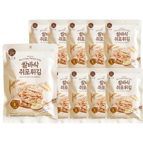 쌀바삭 쥐포튀김 60g 10개 튀긴 쥐포
