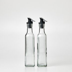 WOW 사각 오일병 2P세트 250ml(스티커포함)