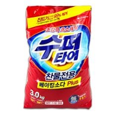 수퍼타이 분말세제 3kg -O