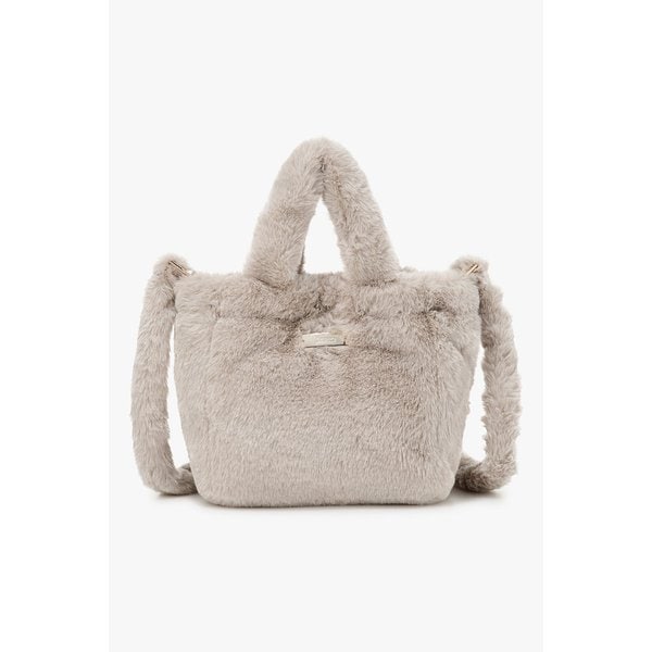 여성 소프트 얼터너티브 퍼 앤 나일론 샤모니 백 4625390508000