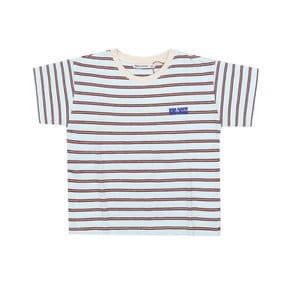 B126AC013 451 스트라이프 아동 반팔티