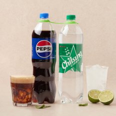 롯데칠성 칠성사이다1.25L + 펩시 1.25L