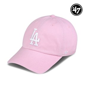 47브랜드 LA 다저스 빅로고 MLB 엠엘비 볼캡 야구 모자 페탈 핑크 B-R...