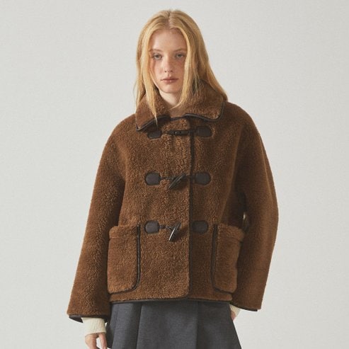 후아유 Shearling Coat WHJWE4T52F