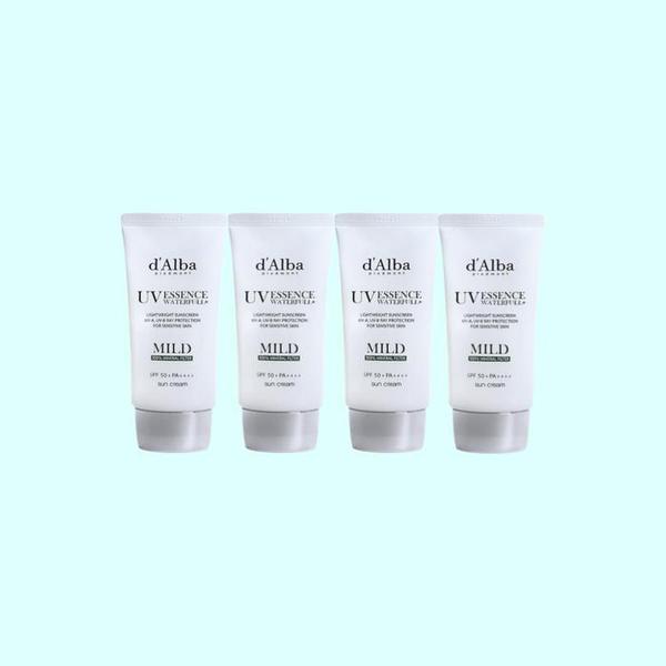 달바 워터풀 마일드 선크림 50ml(SPF50+) 4개(1)