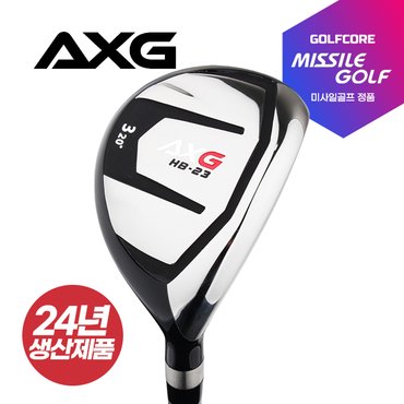 GOLFS [24년NEW생산제품]미사일골프 AXG 비거리전용 남성용 하이브리드우드-1PCS