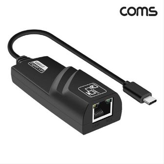 제이큐 USB Type C to 기가비트 이더넷 유선랜카드 컨 RJ45