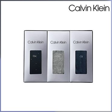 Calvin Klein 발목은사 링글 양말3족 세트 CKL12001