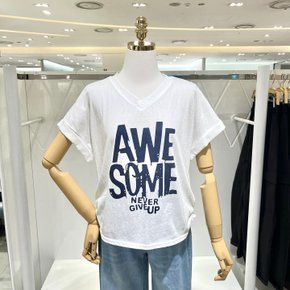 AWESOME 프린트 티셔츠 501710