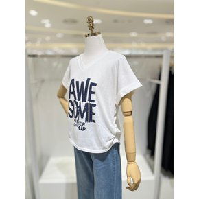 AWESOME 프린트 티셔츠 501710