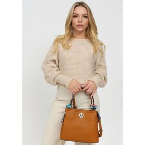 이스퀘어 4629208 Harpa Handbag - cognac