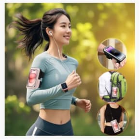 러닝할때 핸드폰 달리기 조깅 야외 스포츠 암밴드 팔뚝 폰가방 폰홀더