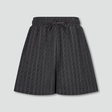JAJU 여 테리 하프 팬츠   J125201140