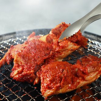 인정식탁 [큰품닭갈비] 통닭다리살로 만든 순살 춘천닭갈비 1kg (춘천직송)