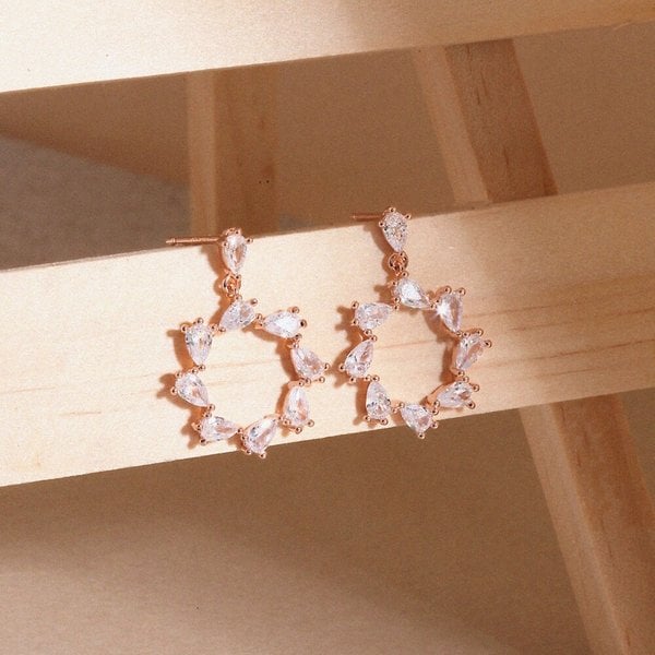 14K GF 마르트 드롭 귀걸이 A00519