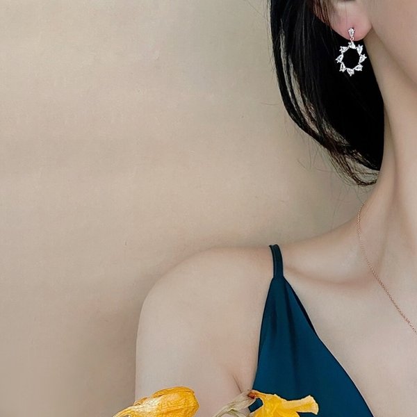 14K GF 마르트 드롭 귀걸이 A00519