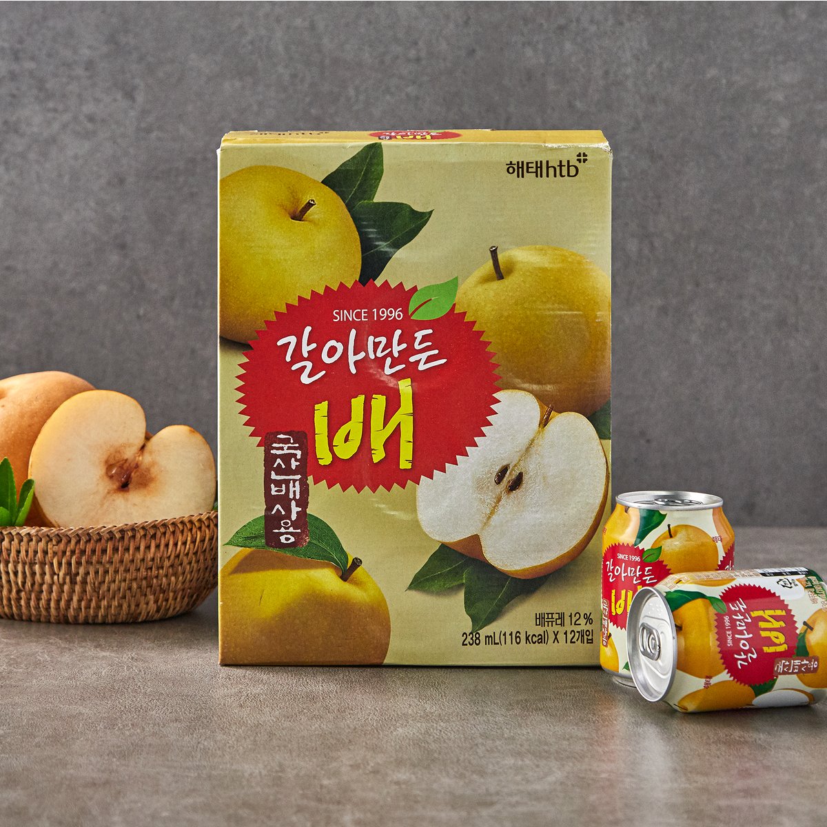 해태] 갈아만든 배 238Ml*12입, 새벽배송