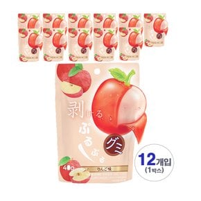 무케루 푸루푸루 구미 사과맛 젤리 40g x 12개입 무료배송