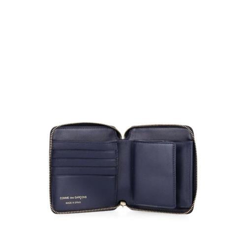 꼼데가르송 가죽소품 SA2100099 NAVY BLUE