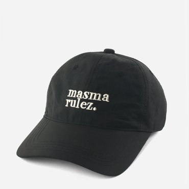 마스마룰즈 MSMRZ Logo Ball cap - Black