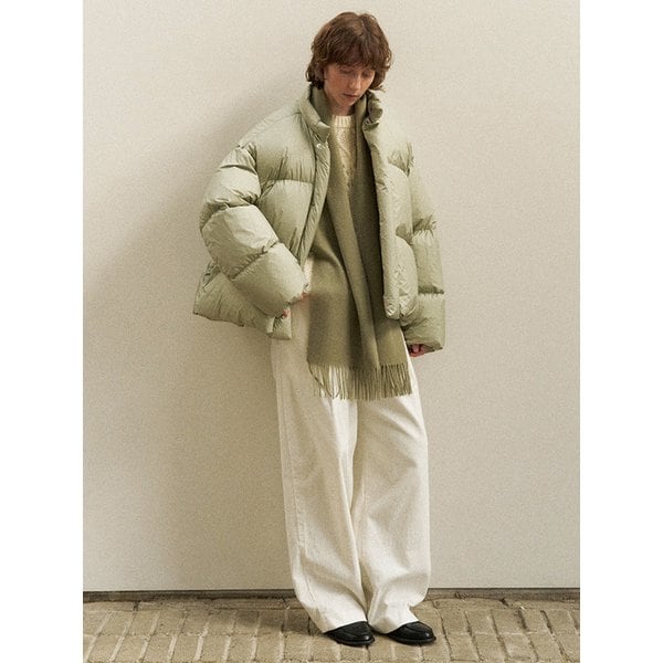 Dolo Short Padding Jumper (Sage Green)