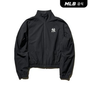 MLB [코리아공식] 여성 스포티브 바시티 바람막이 NY (Black)