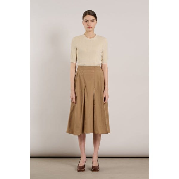 [여주점] 올앤선드리  뒷밴딩 훌 스커트 A5S2S225