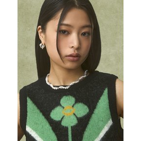 FALLING FLOWER WAVE NECKLACE