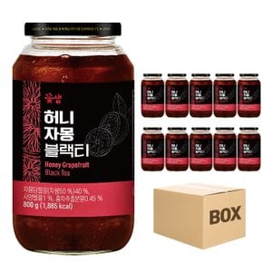  꽃샘 허니자몽블랙티 800g x 10개 (박스)