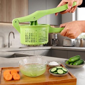 손쉽게 수분 제거 만두소 두부 야채탈수기