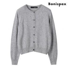 정상가:89,000원  데일리 라운드 베이직 니트 긴팔 가디건 (XO3CK007L0)