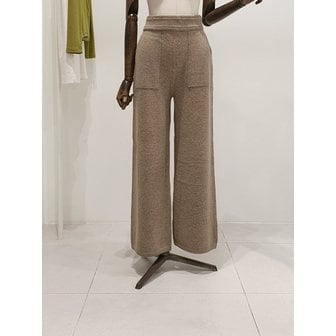 ZOOC [파주점] 쥬크 주크 울혼방 세미와이드 니트 팬츠 V254KSA944