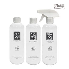 다용도세정제 1+2[본품500ml 1P+리필500ml 2P]