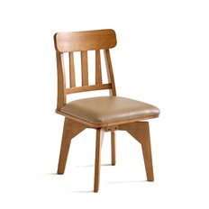 MD1284 고무나무 회전 식탁 의자