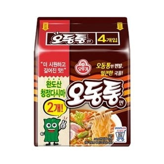  [오뚜기] 오동통면(다시마2) 4개