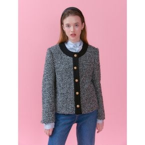 BLAIR TWEED JACKET_BLACK