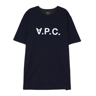 아페쎄 A.P.C. 아페쎄 24SS 남성 VPC 반팔티셔츠 네이비 COBQX H26943 IAK