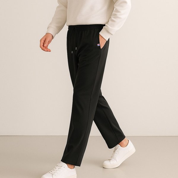 남자 고무줄 밴딩팬츠 근무복 데일리룩 필수템 스판 빅사이즈 작업바지 출근룩 슬랙스