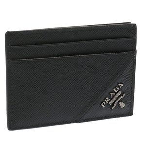 PRADA 2MC047 QME F0002 SAFFIANO METAL [] [프라다] 카드 케이스 남성 형 누름 가죽 머니 클립