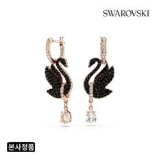 [본사정품/쇼핑백증정] Swan 블랙 드롭 귀걸이 5678047